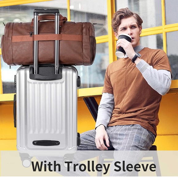 Weekender Bag with Shoe Compartment - Picture 7 of 7